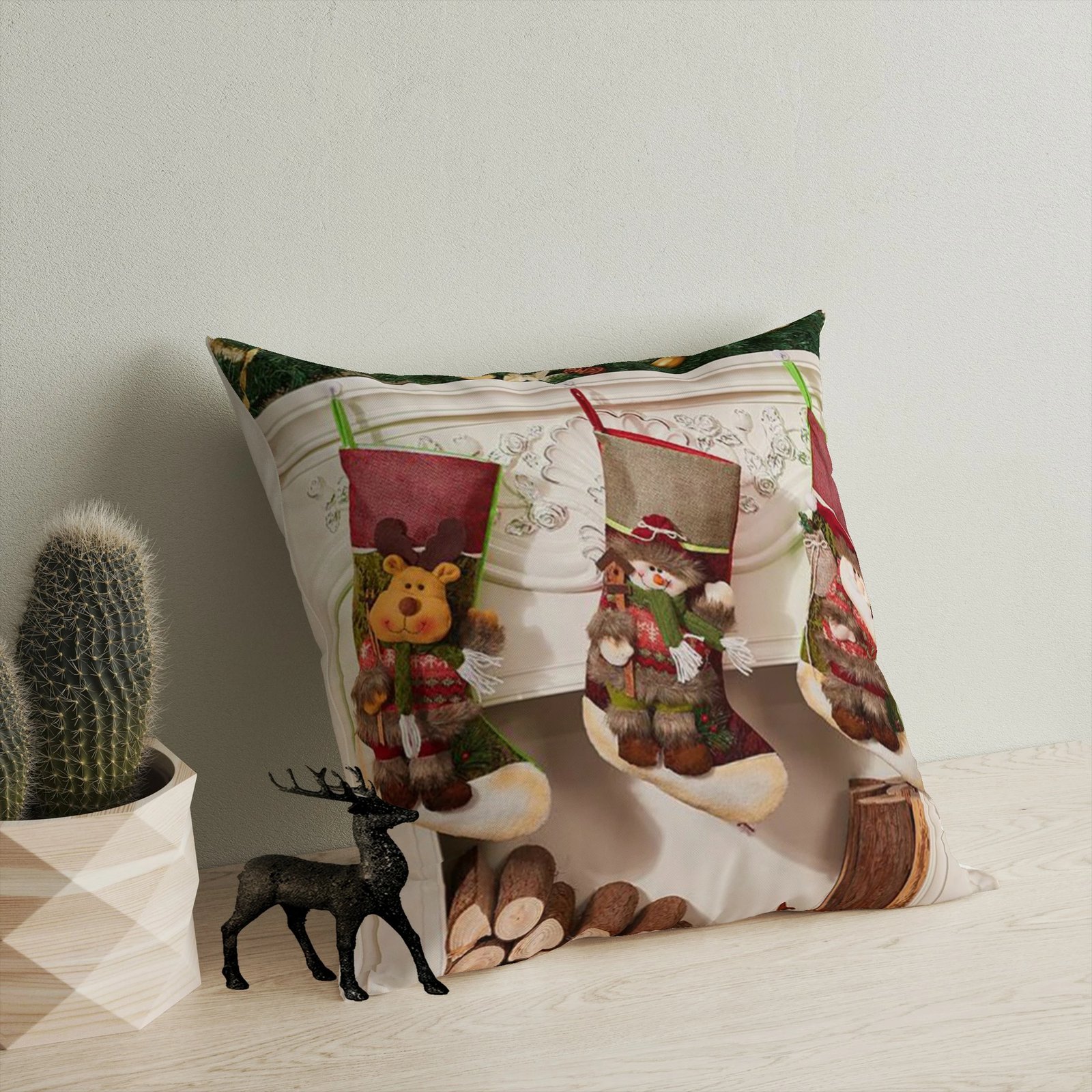 Jastëk dekorativ, shumëngjyrësh, Evila Originals, YY202319, 43x43cm