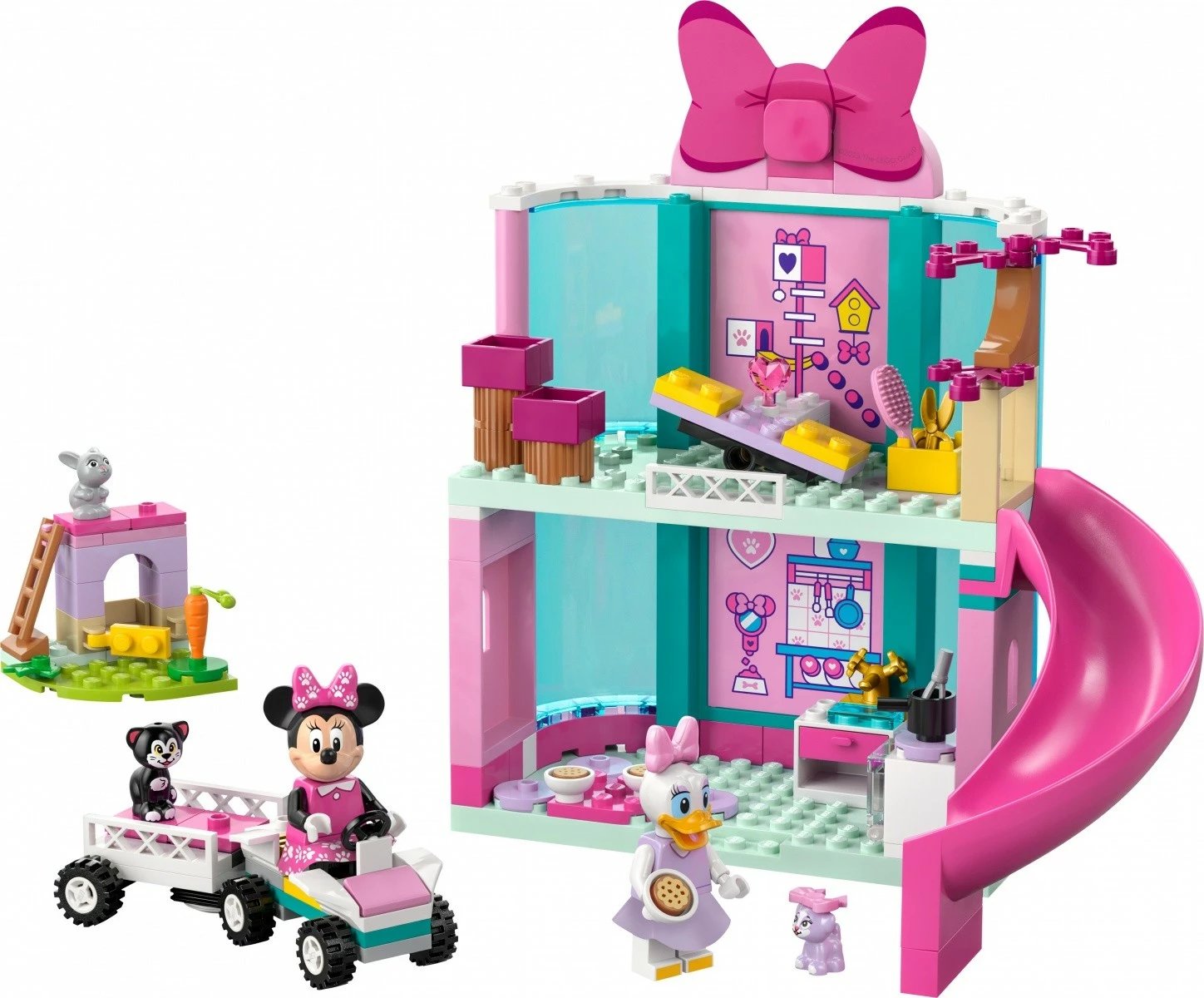 Set ndërtimi LEGO Disney Minnie Animal Hotel 43274, 161 pjesë, për fëmijë 4+