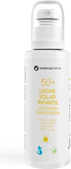 Qumësht për diell për fëmijë Botánicapharma Children's Sunscreen Milk Spf50+, 100ml