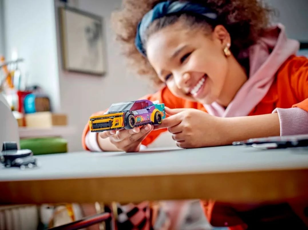 Set LEGO Speed Champions NASCAR Next Gen Chevrolet Camaro ZL1, 328 pjesë, për fëmijë 9+ vjeç, shumëngjyrësh