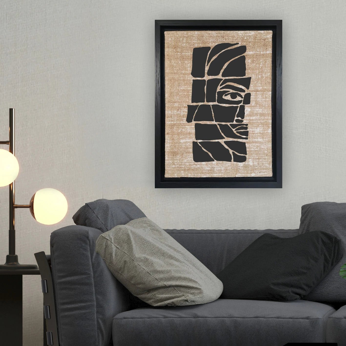 Pikturë dekorative në kanavacë, shumëngjyrëshe, Wallity LSJ81928228246 - 6696, 66x96cm