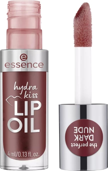 Vaj për buzë Essence Hydra Kiss 08 Mocha Glow, 4 ml