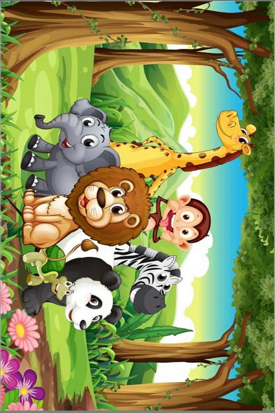 Qilim për fëmijë, shumëngjyrësh, Conceptum Hypnose, ELS508, 120x180cm