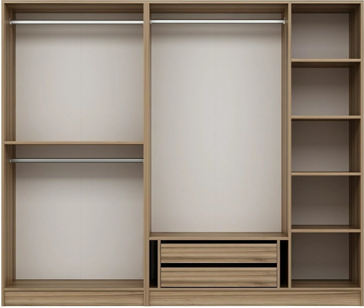 Dollap për rroba, ngjyrë dore, Skye Decor, Kale 210