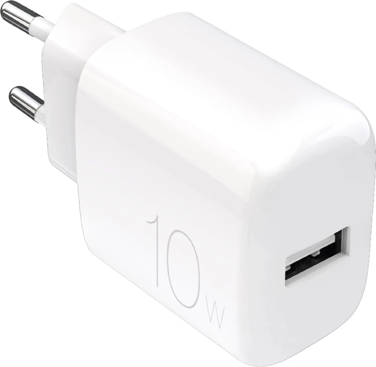 Karikues muri Puro PROLITE 10W, USB-A, Bardhë