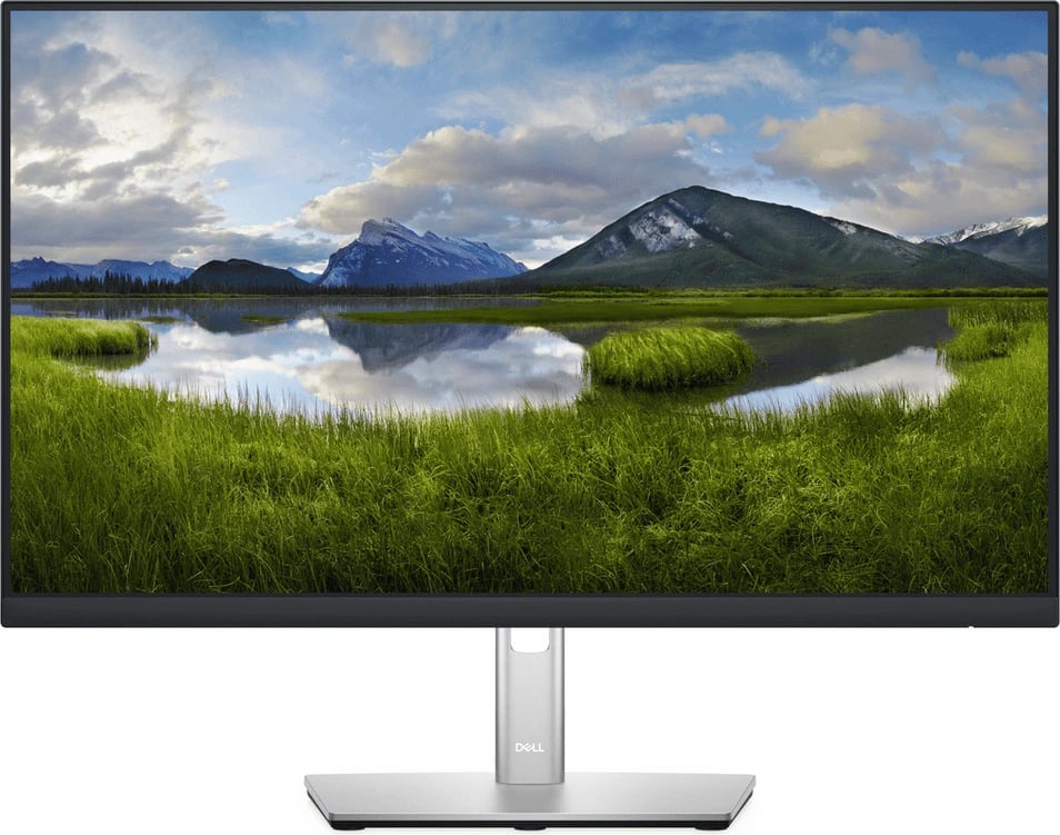 Monitor, Dell P2422H 23.8" IPS LCD FHD 1920×1080 60 Hz, e zezë