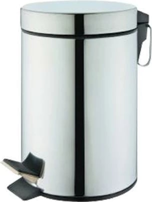 Kosh pedal ΚΥΚΛΩΨ 7L inox, H 32cm Ø20cm