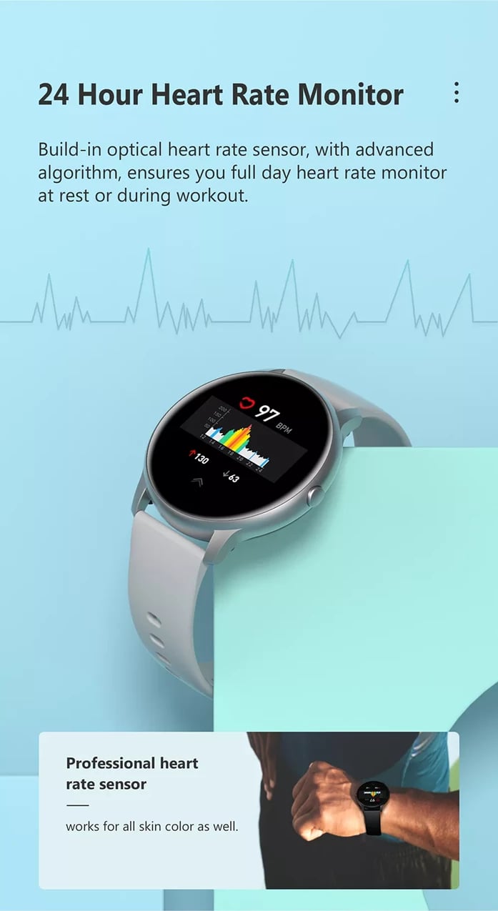 Orë e mençur Xiaomi Imilab KW66, e zezë Orë e mençur Xiaomi Imilab KW66, e zezë