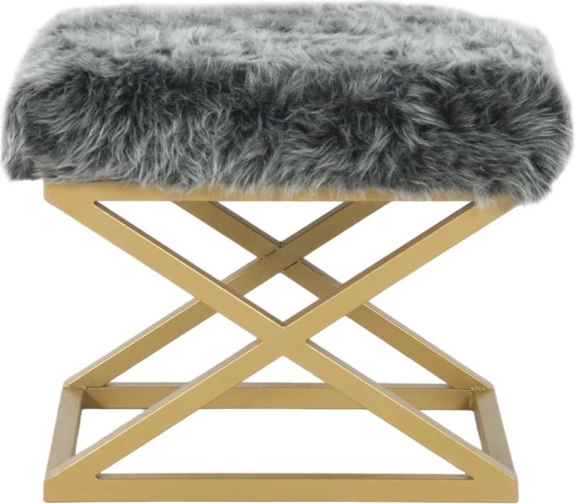 Puf Atelier del Sofa, pelush Capraz, ari, gri