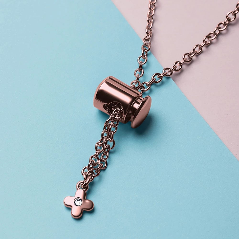 Rrip metalik për Xiaomi Mi Band 3/4/5/6 Hurtel, rozë