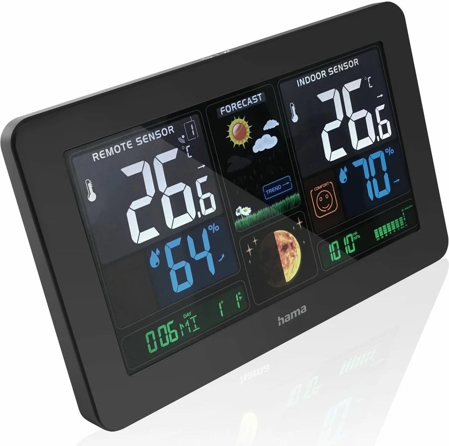 Stacion moti Hama Premium me USB, i zi Stacion moti Hama Premium me USB, i zi