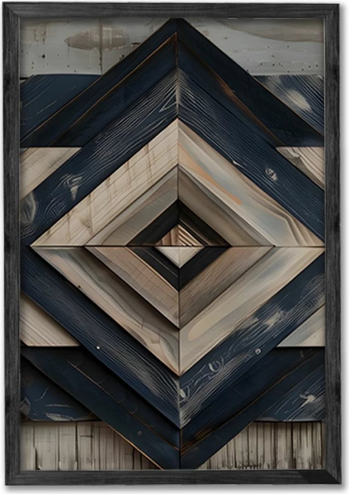 Pikturë dekorative me kornizë (3 copë), Wallity, Ersy3Syhcrv38