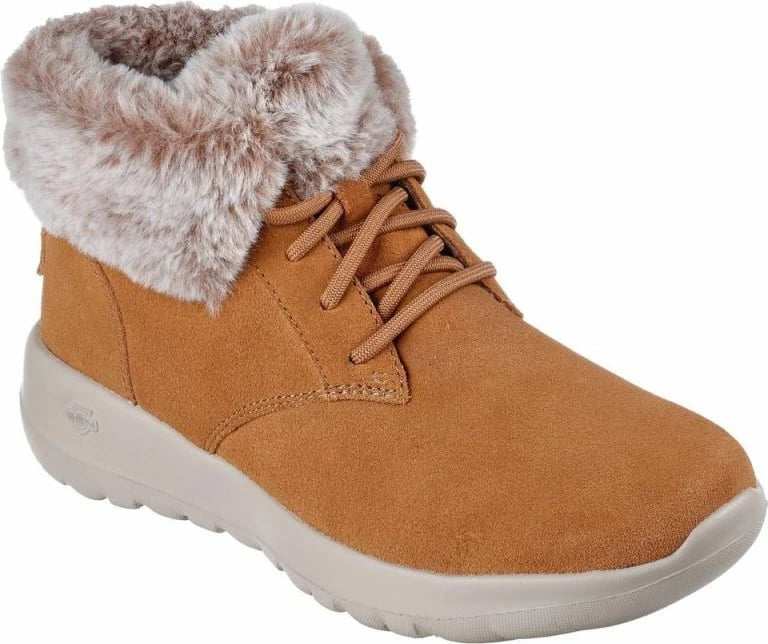 Çizme për femra Skechers, ngjyrë kafe