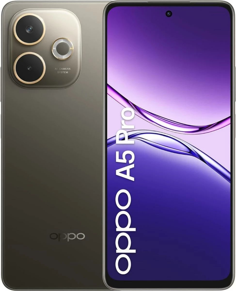 Celular OPPO A5 Pro 8GB 256GB 5G, 6.67 inç, Black Brown