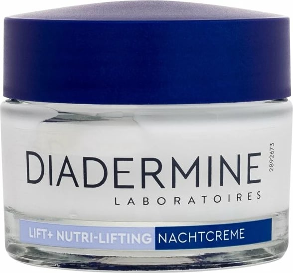 Krem nate për fytyrë Diadermine Lift+ Nutri-Lifting Anti-Age për femra, 50ml