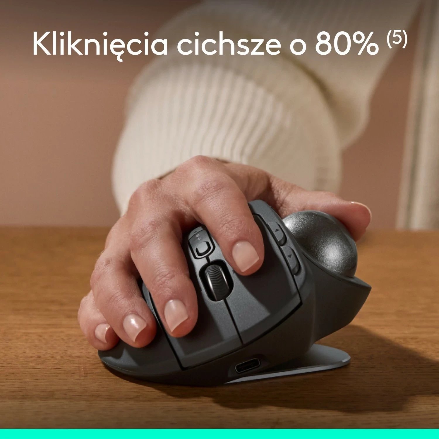 Maus ergonomik Logitech MX Ergo S, i zi