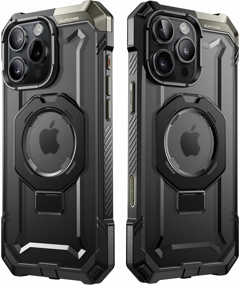 Mbështjellës Supcase UB Grip Mag me MagSafe për iPhone 16 Pro, i zi