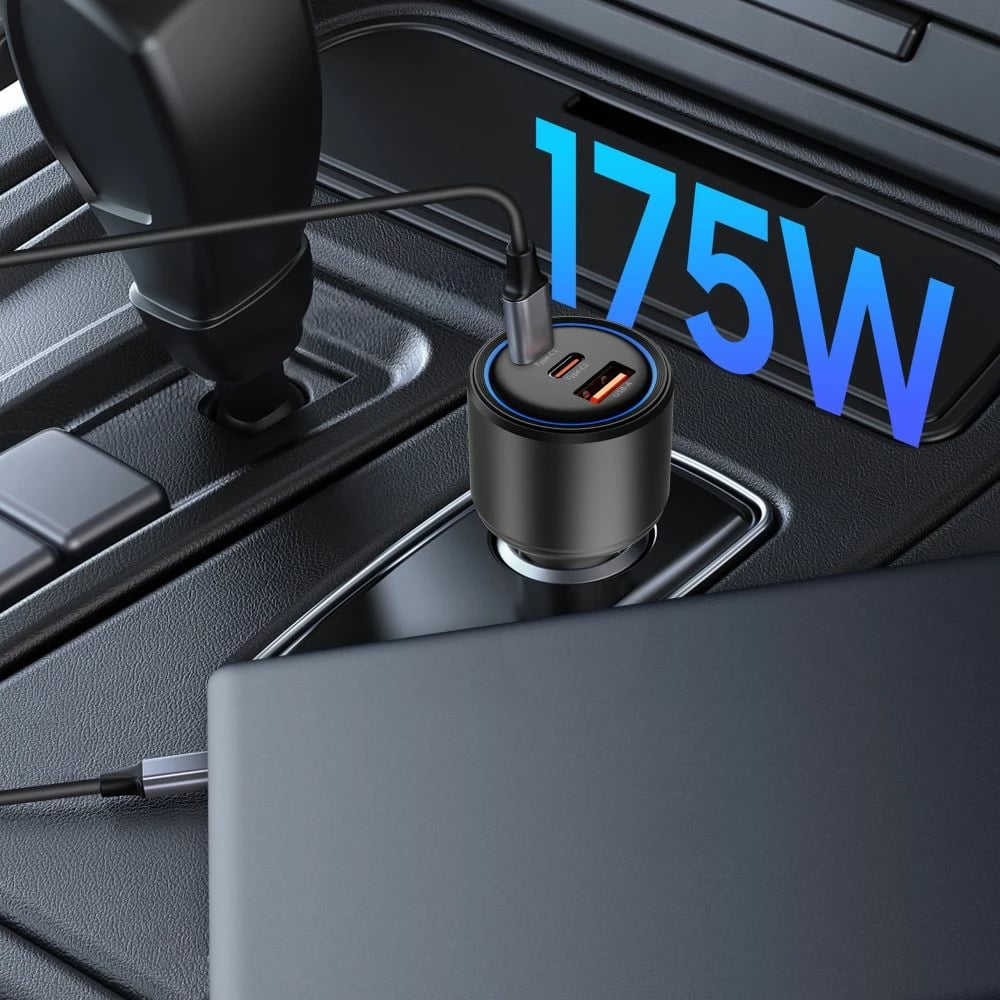 Karikues veture Tech-Protect CC04, 3 porta, 175W, i zi