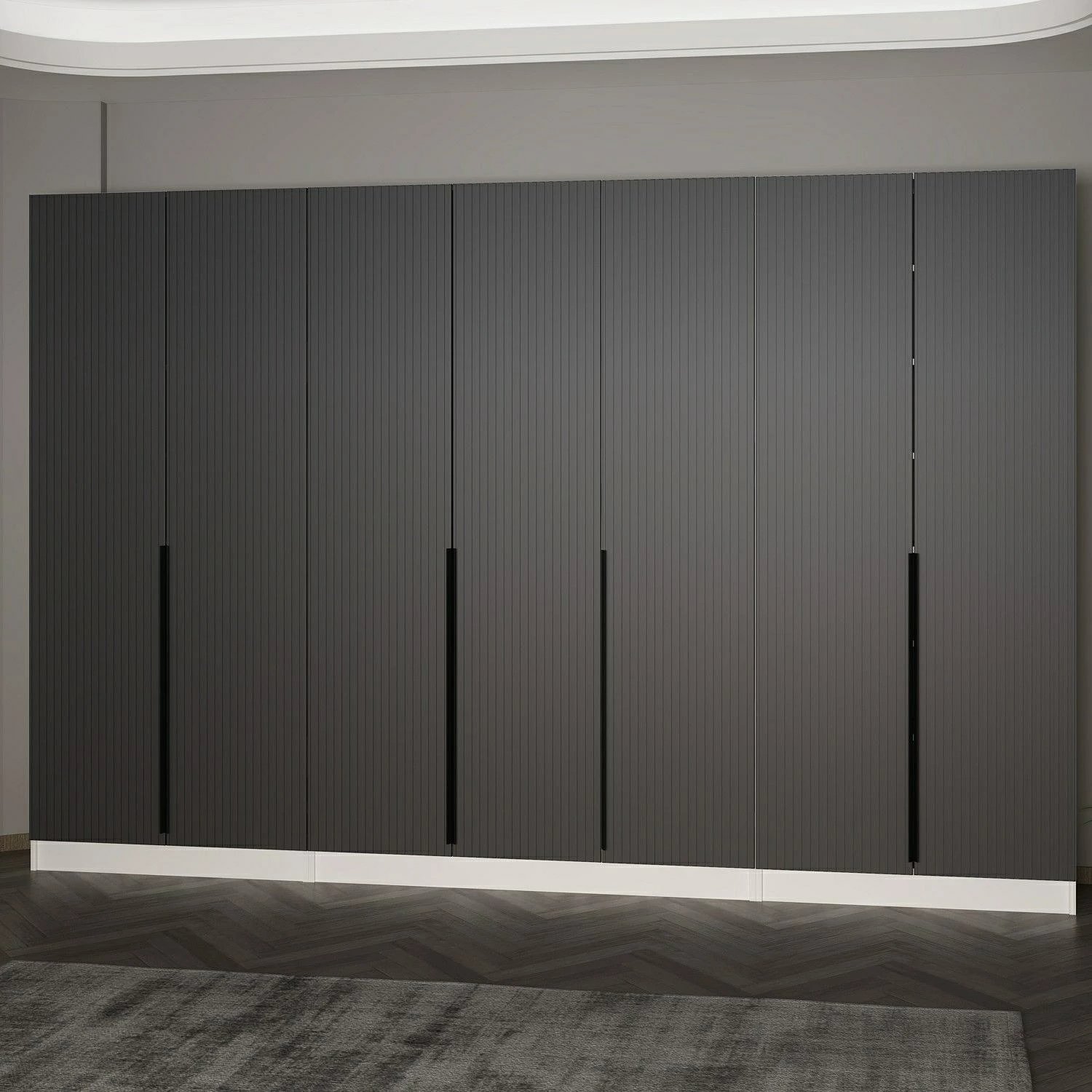 Stendë korridori Skye Decor, ngjyrë antracit, Noah - 8270