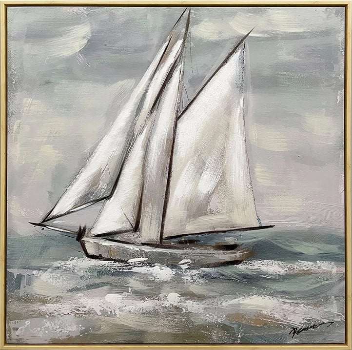 Pikturë në kanavacë Siedo me kornizë, 70x3.5x70cm