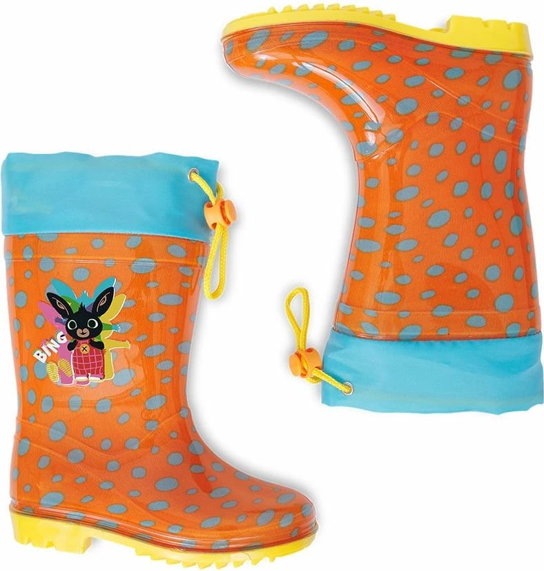 çizme gome për fëmijë, Perletti, Bing, madhësia 26/27, portokalli