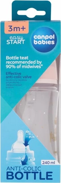 Biberon Canpol babies Royal Baby Easy Start Anti-Colic Little Princess 240ml