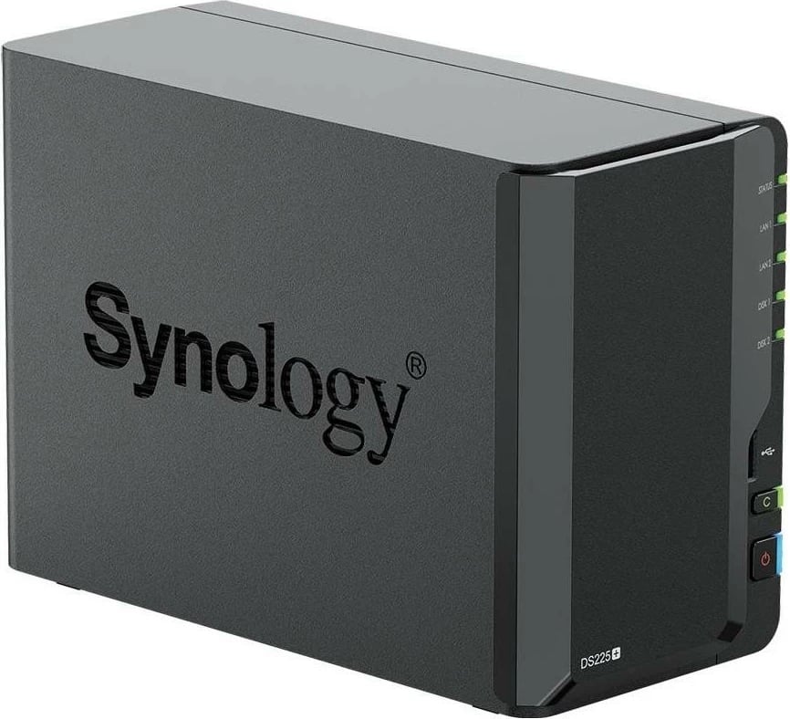 NAS Synology DS225+ me 2x HAT3300-4T (2x 4TB)