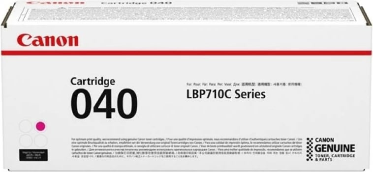 Toner Canon 040 për i-SENSYS LBP710C Series, rendiment 5,400 faqe, magenta