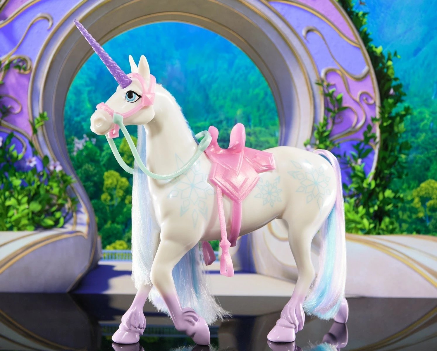 Figurinë njëbrirësh Spin Master Unicorn Academy 6073211, plastikë, për vajza, set