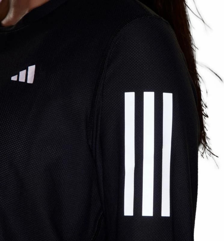 Maicë me mëngë të gjata për femra adidas, e zezë