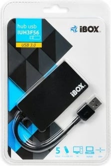 Hub iBox IUH3F56, USB 3.0 (3.1 Gen 1) 