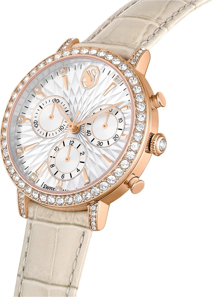 Orë dore SWAROVSKI 5702849, e bardhë