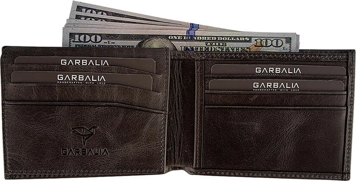 Portofol për burra, Zoozie Bags, Kevin Crazy, ngjyrë gri