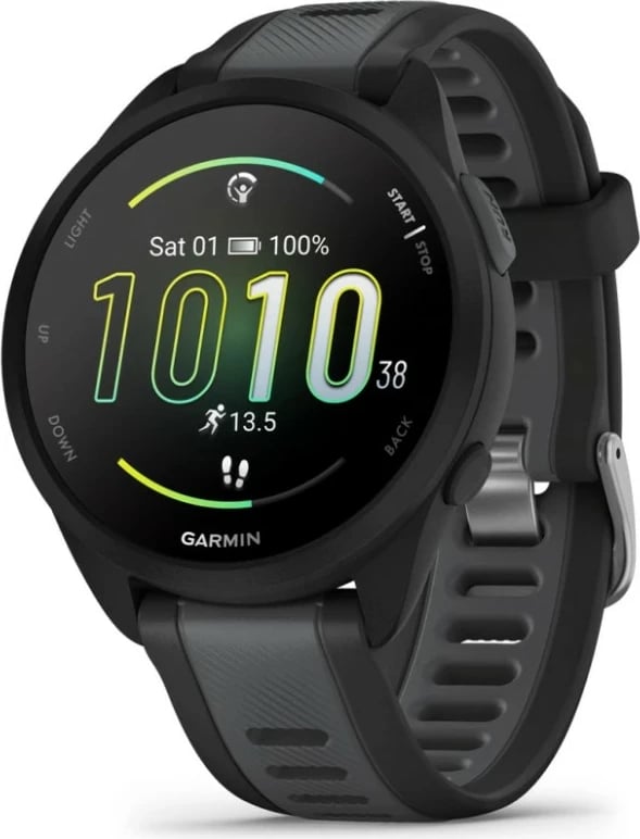 Smartwatch Garmin Forerunner 165, e zezë/gri