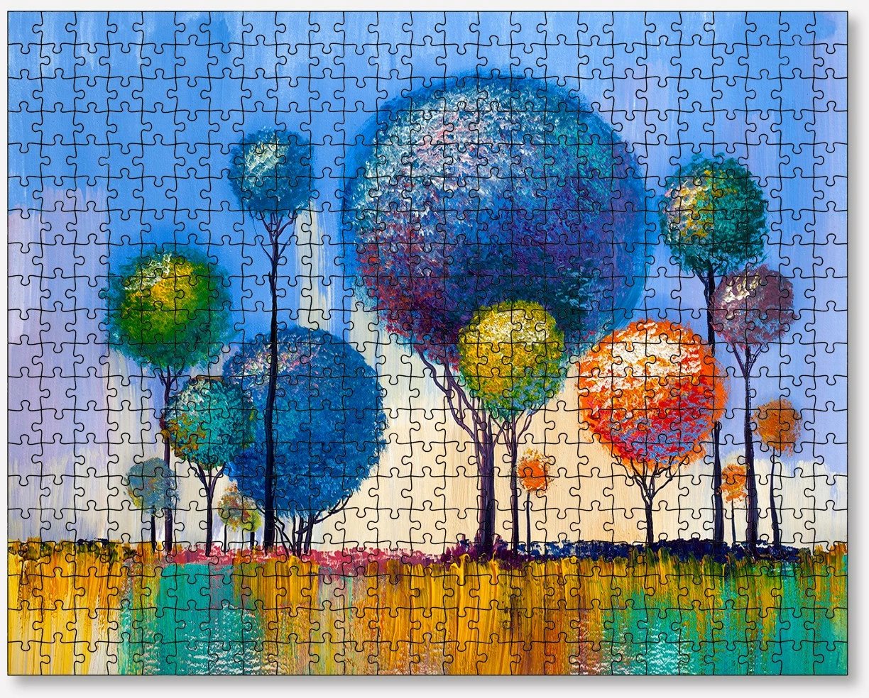 Puzzle 500 copa, Evila Originals, shumëngjyrësh, PZL_0130_500