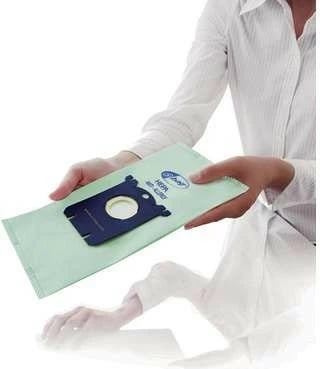 Qese pluhuri për fshesë, Philips S-Bag Clinic FC8022/04, mikrofiber, anti-alergji EPA10, set 4 copë