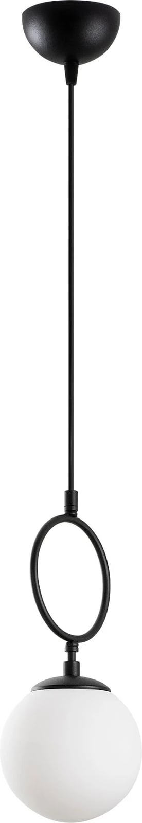 Llambë tavani Opviq, model Ring, e zezë, 15x127cm Llambë tavani Opviq, model Ring, e zezë, 15x127cm