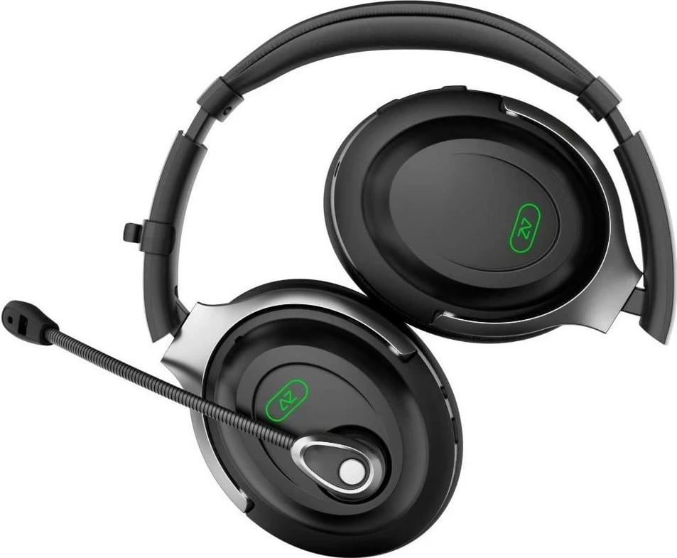 Kufje AceZone A-Spire Wireless, ANC, Bluetooth, e zezë-argjendtë