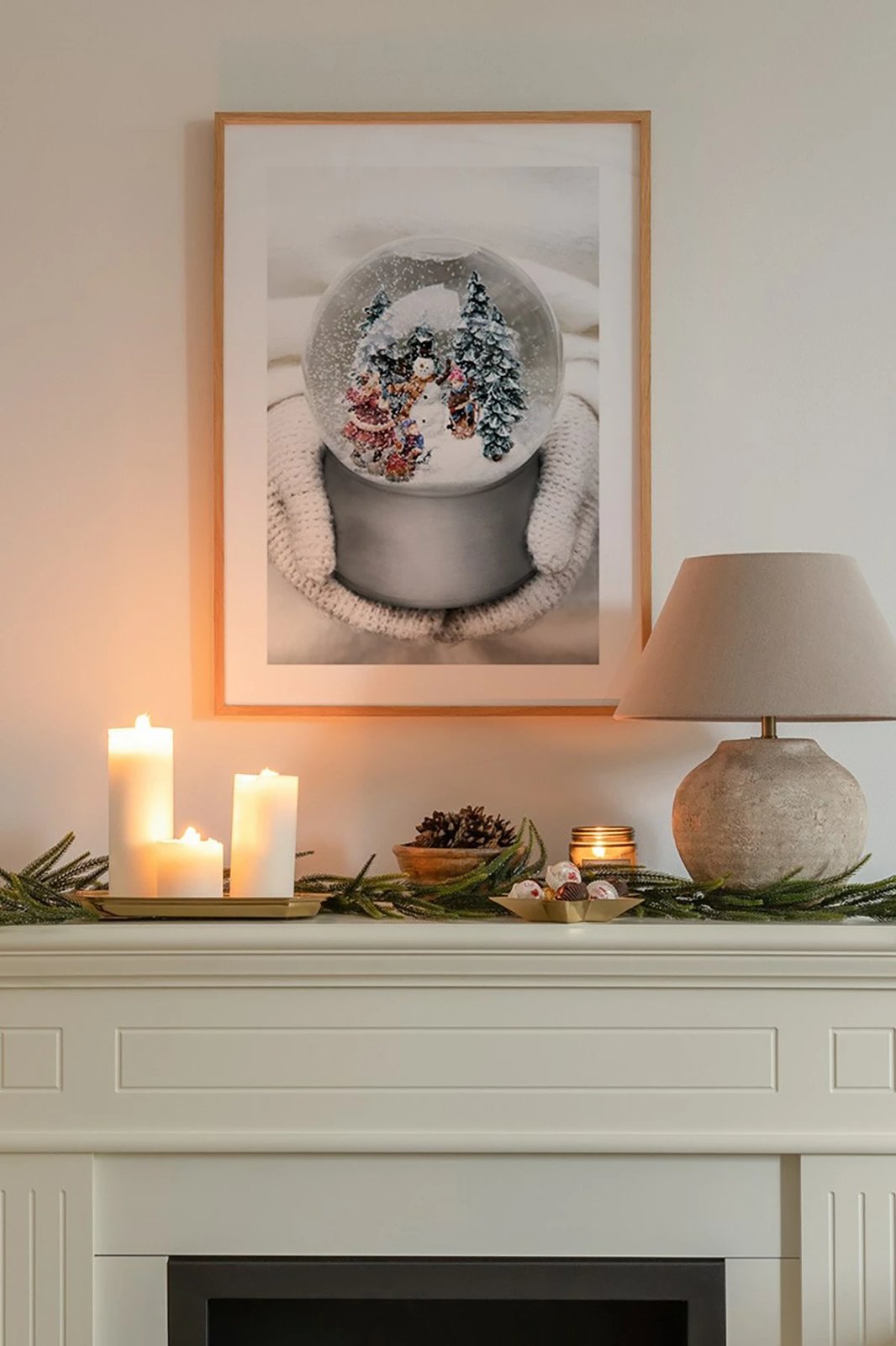 Pikturë dekorative me kornizë, shumëngjyrëshe, Tekhamcerceve39