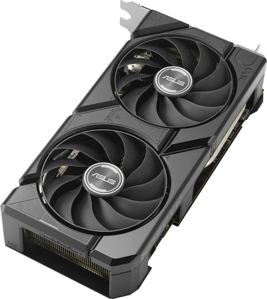 Kartelë grafike ASUS Dual RX7600-O8G-EVO, 8 GB GDDR6, E zezë