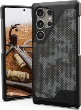 Mbështjellës UAG Metropolis LT Magnet për Samsung Galaxy S24 Ultra, me modul magnetik, kamuflazh i zi