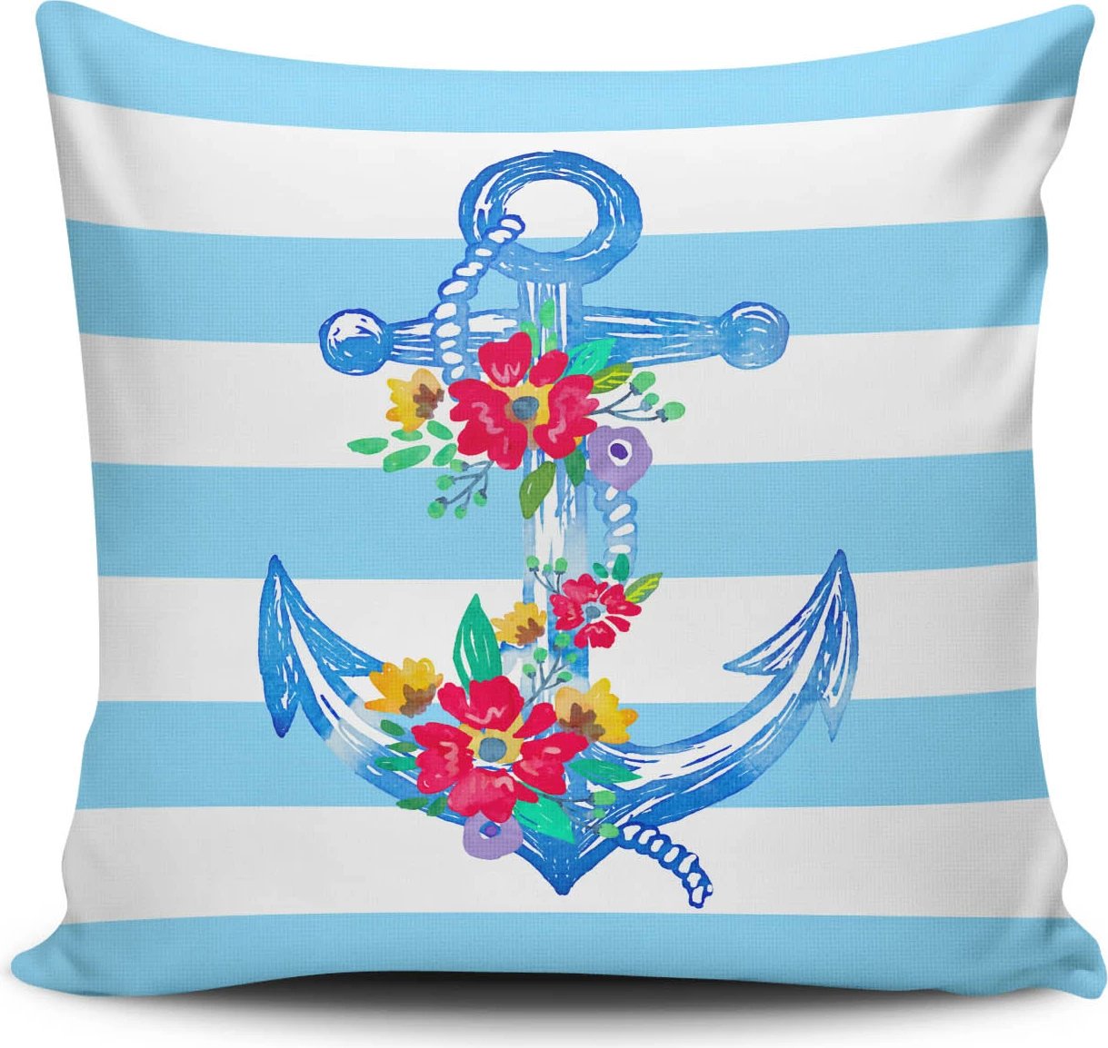 Jastëk Aberto Design, shumëngjyrësh, NKRLNT-348, 43x43cm