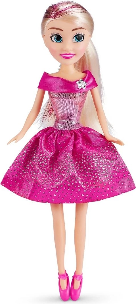 Set kukulla princeshë ZURU Sparkle Girlz, 10.5 inch, 12 copë, shumëngjyrëshe