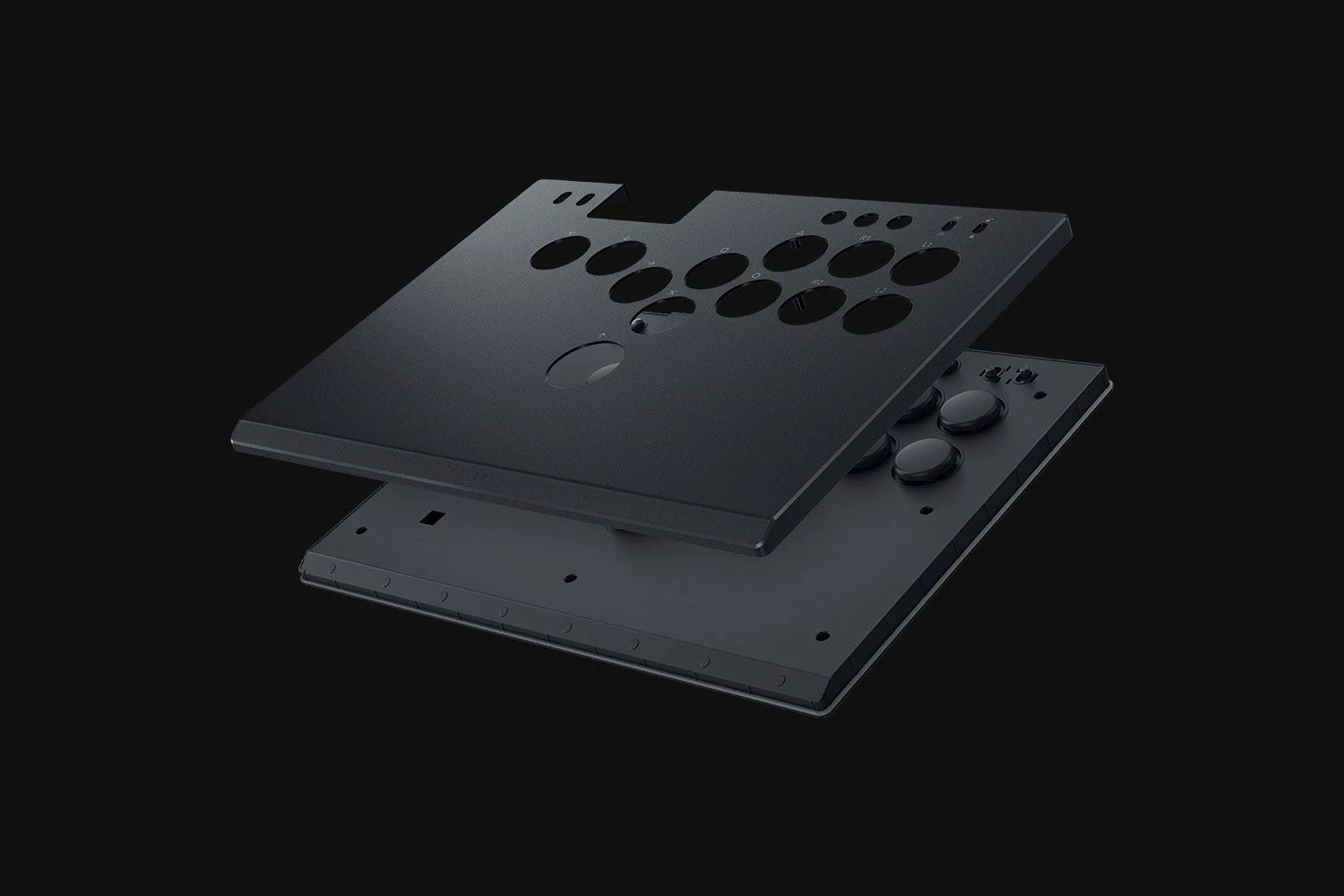 Kontroller lojërash Razer Kitsune për Playstation 5/PC, i zi, me drita RGB