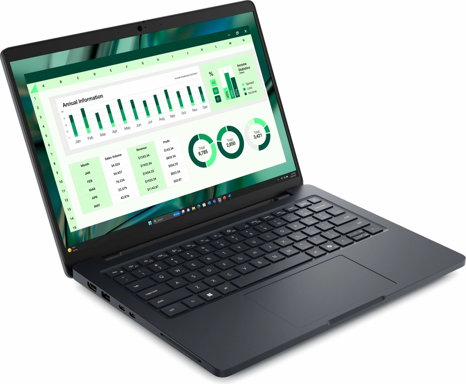 Laptop Dell PRO MAX 14 MC14250, U7-265H, 32GB, i zi