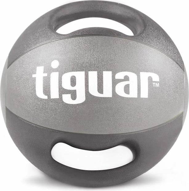 Top për stërvitje Tiguar, 8 kg, gri