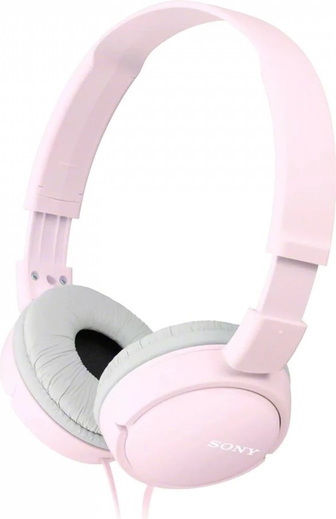 Kufje Sony MDR-ZX110AP, me mikrofon, Rozë