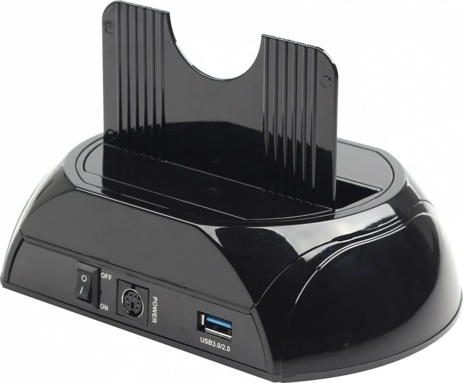 Kasë Gembird HD32-U3S-2 për HDD SATA 2.5"/3.5", USB 3.0, e zezë