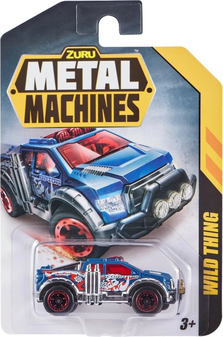 Set vetura lodër ZURU Metal Machines Auto Series 2, 24 copë, mix ngjyra