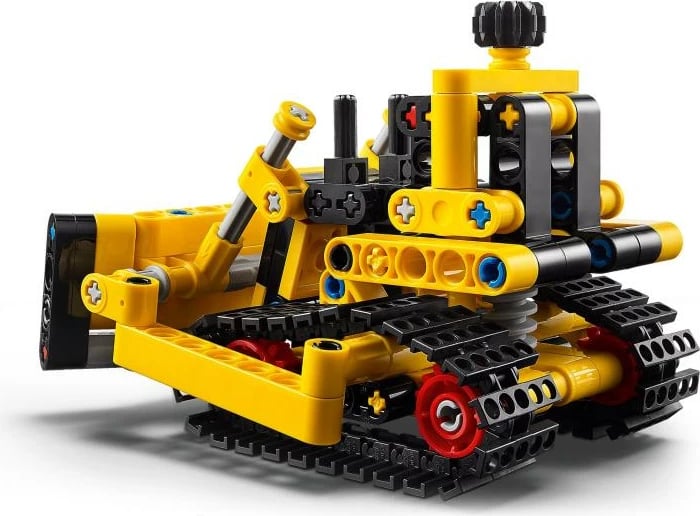 Set ndërtimi, LEGO Technic 42163 Heavy-Duty Bulldozer, për moshat 7+, e verdhë